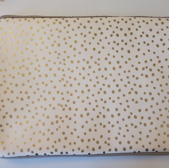 Gold Polka Chromebook Sleeve - Picture 1 of 1